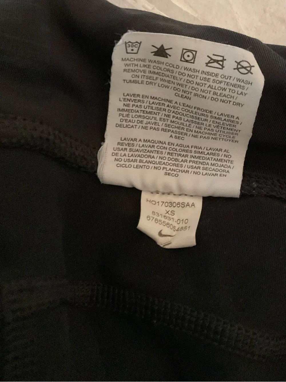 Nike Women’s Black  Leggings